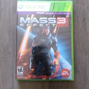 Mass Effect 3 Xbox 360 Video Game New Sealed Sci-Fi RPG Retro 2012